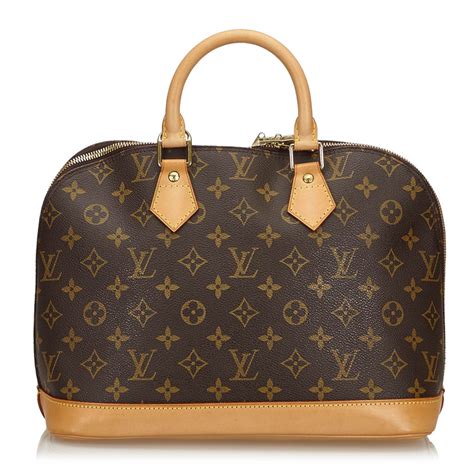 louis vuitton leather monogram bag